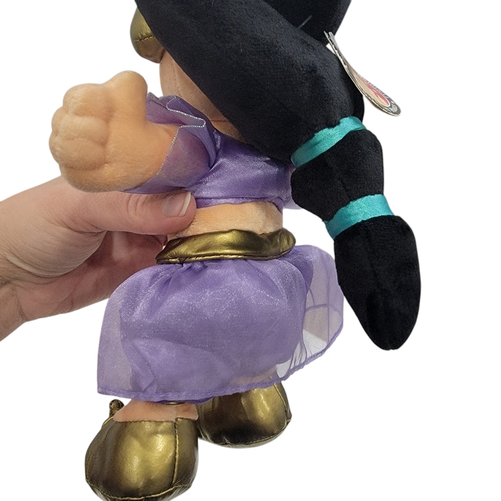 Disney Princess Jasmine 11” Plush Doll Soft Cuddly Aladdin Bean Bag Stuf… - Picture 5 of 13